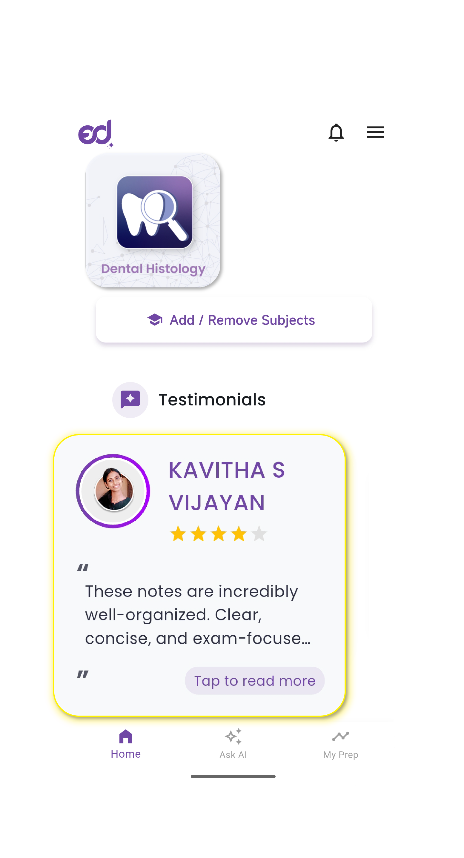 Student Testimonials